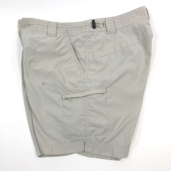 Levi's Cream Mid-Rise Twill Stretch Women's Shorts Size 30 - Picture 5 of 9